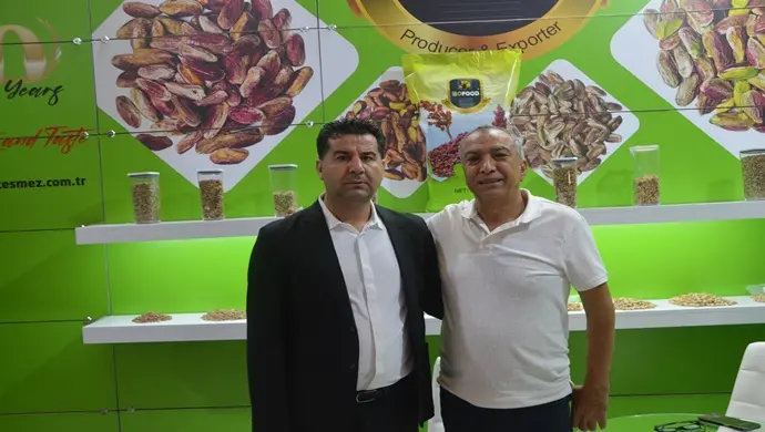 İRANLI ÜNLÜ FISTIK TÜCCARI HAFEZ GHASEMİ`DEN KILIÇKESMEZ GIDA YÖNETİM KURULU BAŞKANI İBRAHİM KILIÇKESMEZ `E ZİYARET