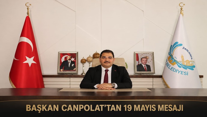 BAŞKAN CANPOLAT’TAN 19 MAYIS MESAJI